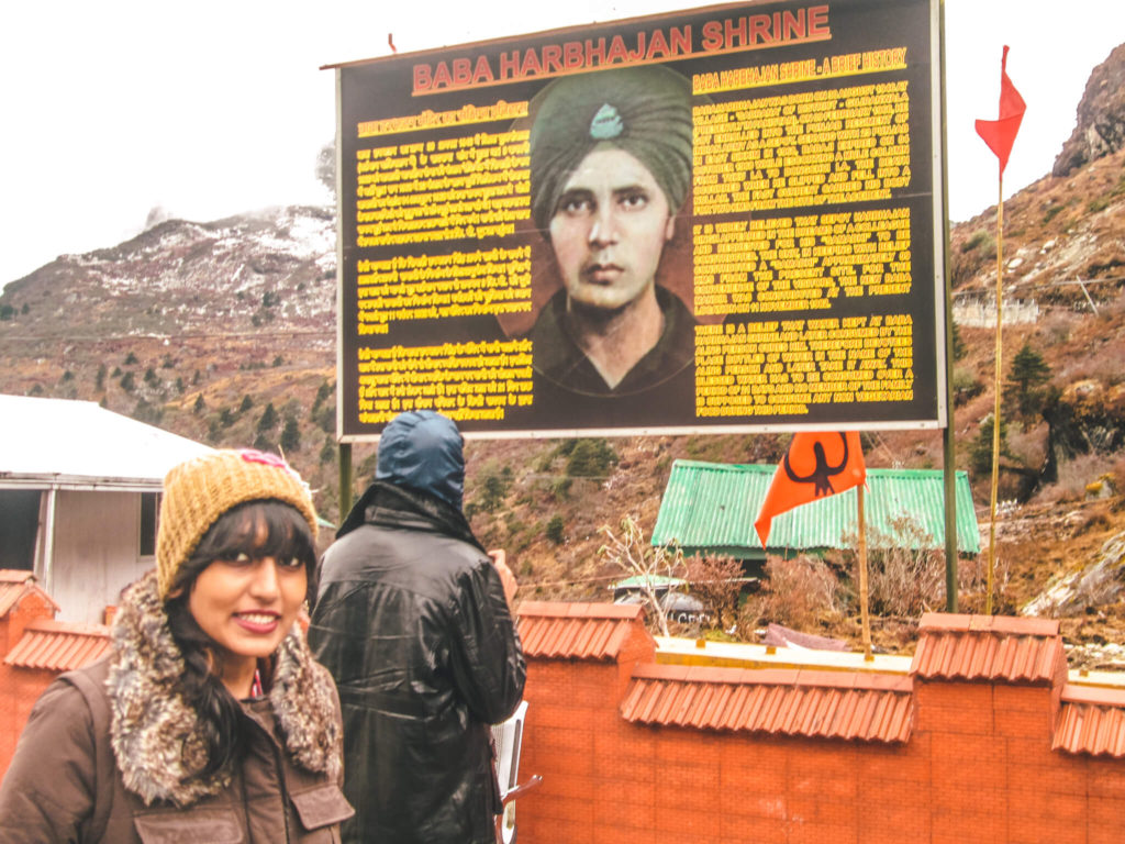 Baba Harbhajan Singh temple in places to visit in Gangtok sightseeing guide