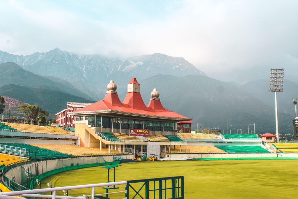 HPCA Cricket Stadium in Dharamshala