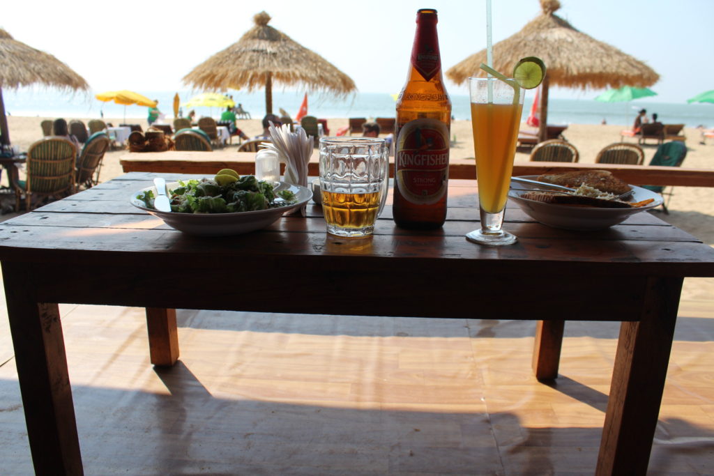 Hearty Meal at Patnem Beach Goa