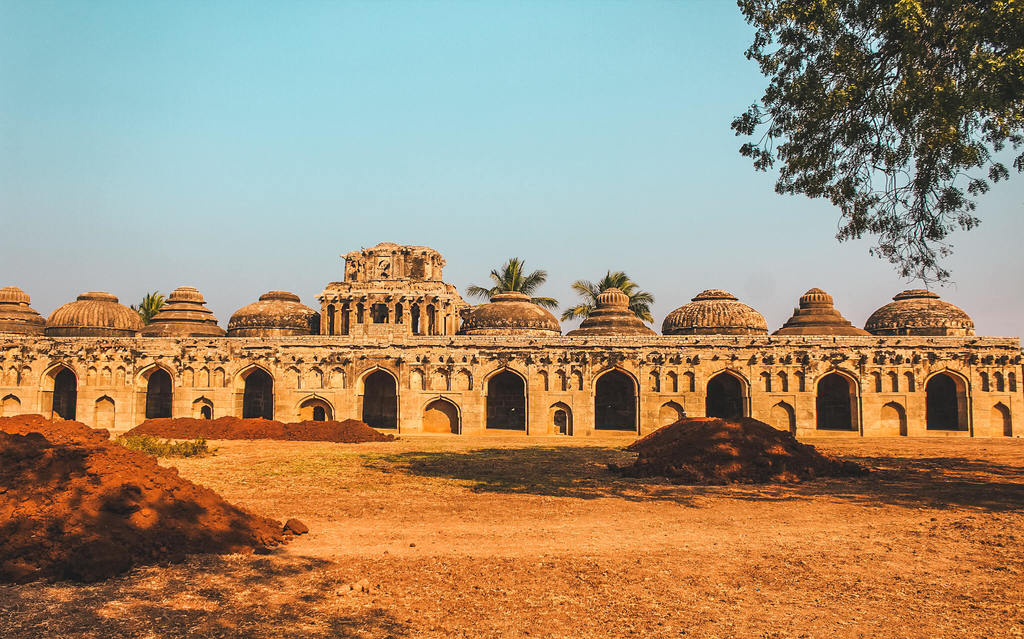 Elephant Stables Hampi