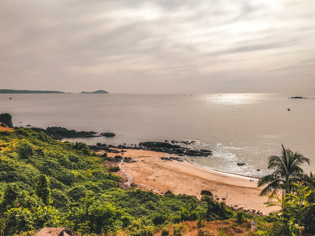 Granmothers Hole beach in South Goa beaches