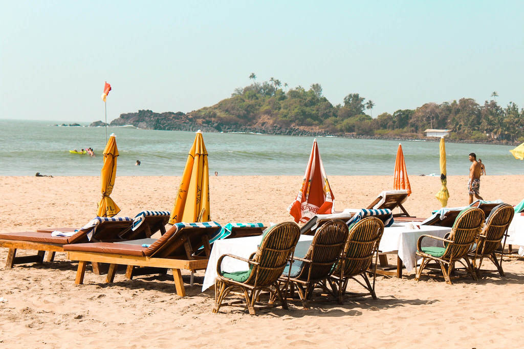 Patnem beach in guide to the beaches of South Goa