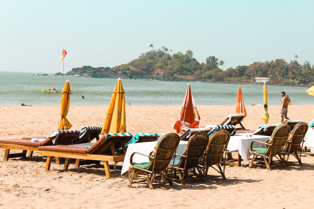 Patnem beach in South Goa