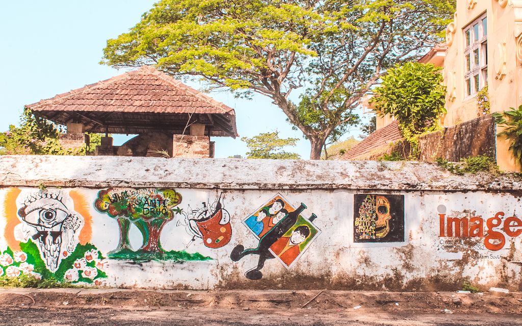 Fort Kochi street art - Places to visit in Fort Kochi and Mattancherry