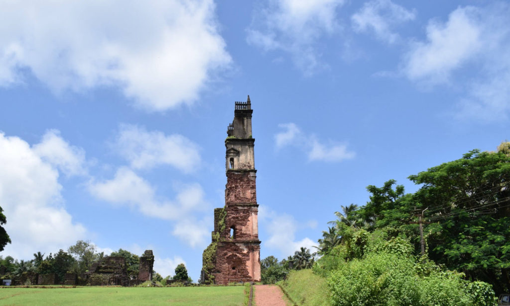 Old Goa attractions - St Augustine Tower