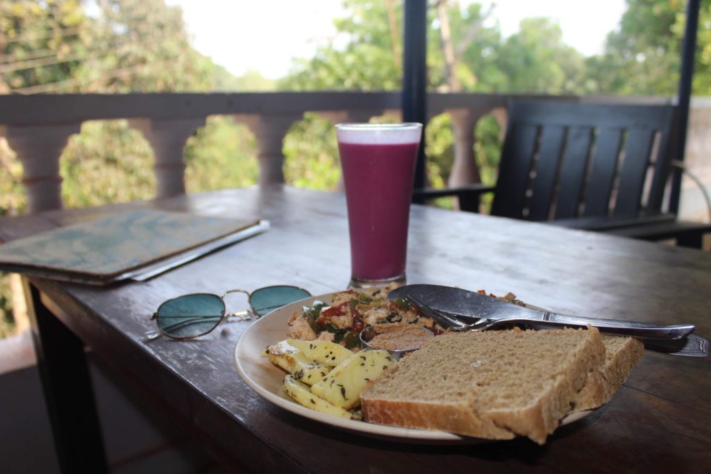 Blue Planet cafe in South Goa