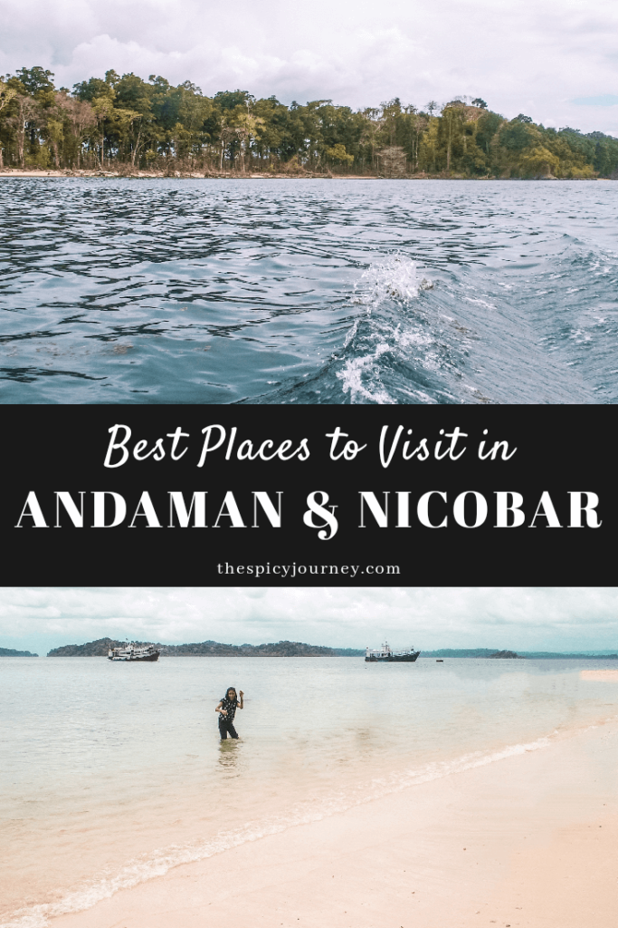 Best places to visit in Andaman and Nicobar islands - pinterest graphic