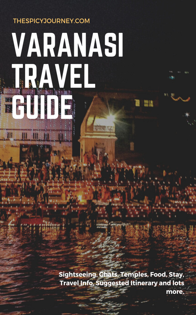 Pinterest Graphic for Places to Visit in Varanasi in 2 Days - 2 Day Varanasi Itinerary