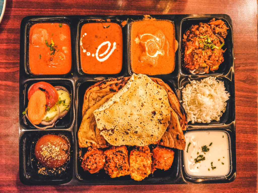 New Delhi Travel Guide - Places to eat in Delhi - restaurants - Thali at Imly