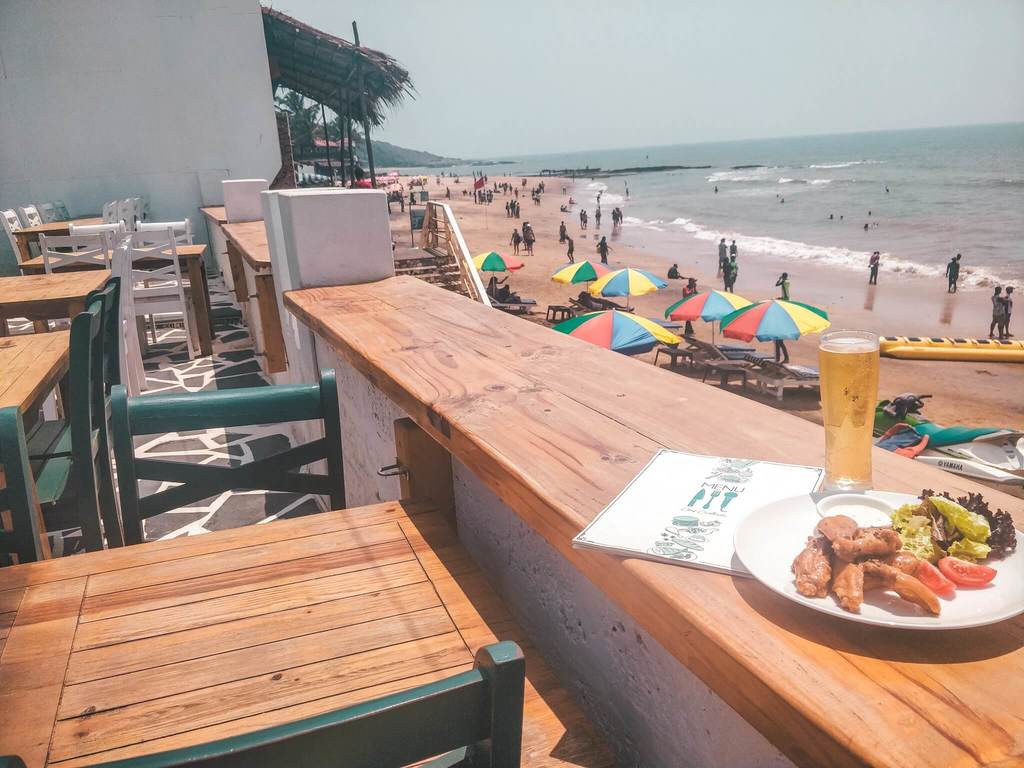 Travel guide to Goa - Goa beaches - Anjuna beach, Goa, India