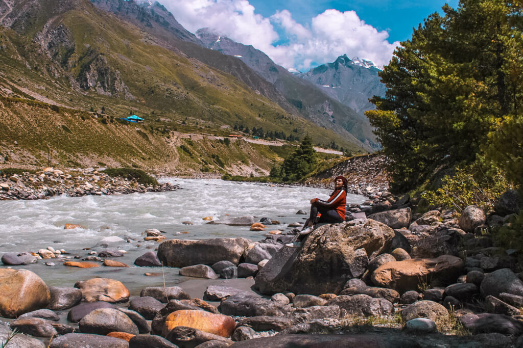 Delhi to Chitkul, Himachal Pradesh - Baspa river