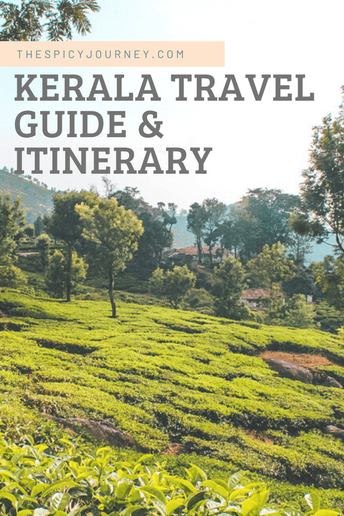 Pinterest graphic - Backpacking Kerala travel guide and Kerala itinerary for 10 days