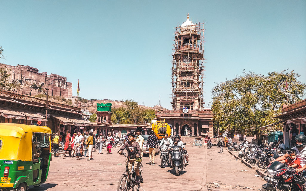 Clock tower Jodhpur Rajasthan in Jodhpur Itinerary - best places to visit in Jodhpur in 2 days