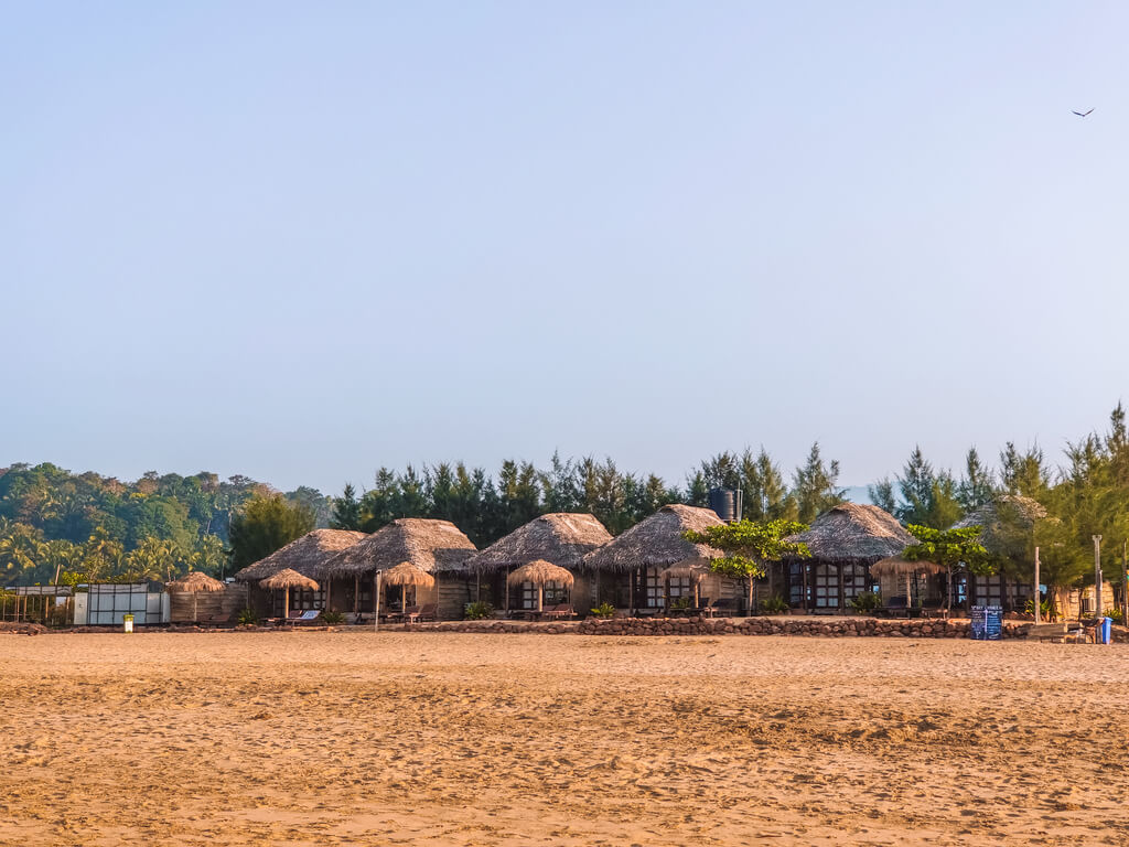 Agonda beach huts