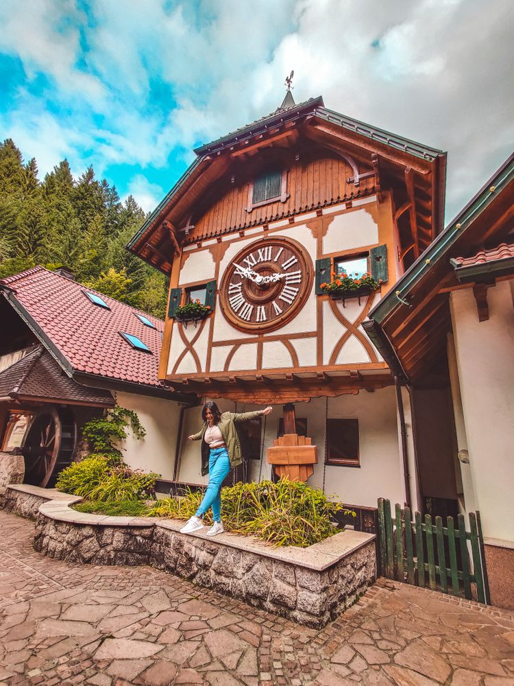 Worlds Largest Cuckoo Clock in Triberg, Black Forest, Germany