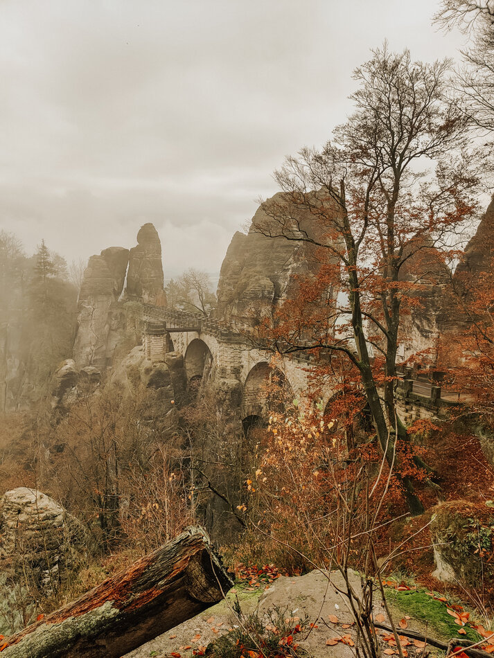 Day trip to Bastei Bridge from Dresden Germany