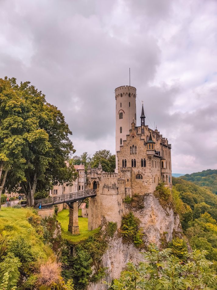 View of Lichtenstein Castle Germany