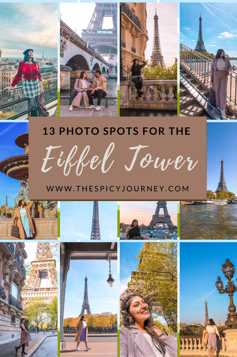 Best View of Eiffel Tower - Pinterest Graphic