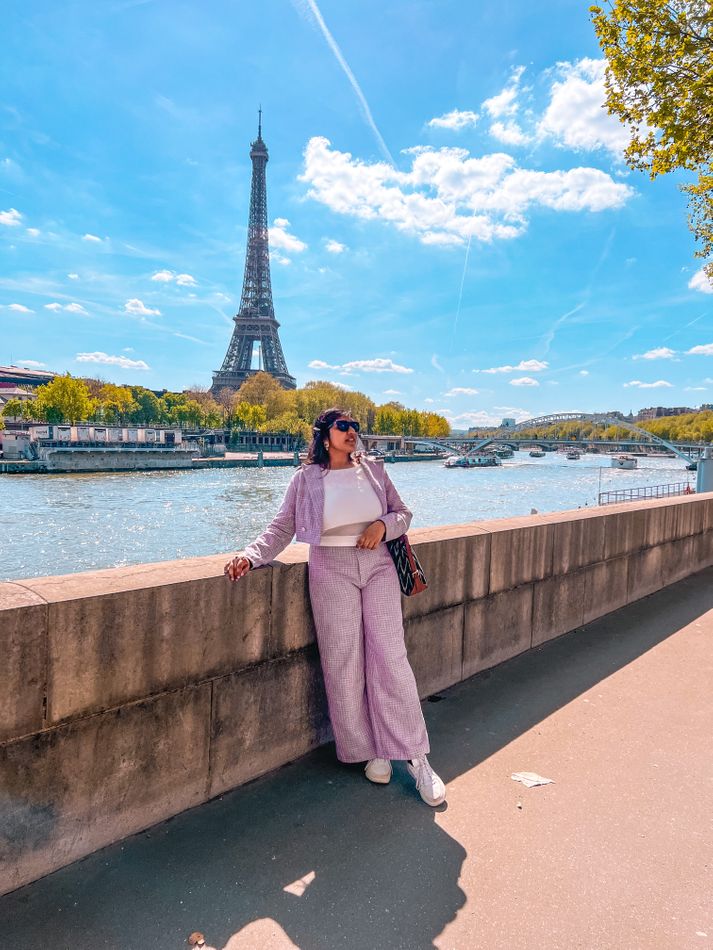 Eiffel Tower View from Avenue de New York