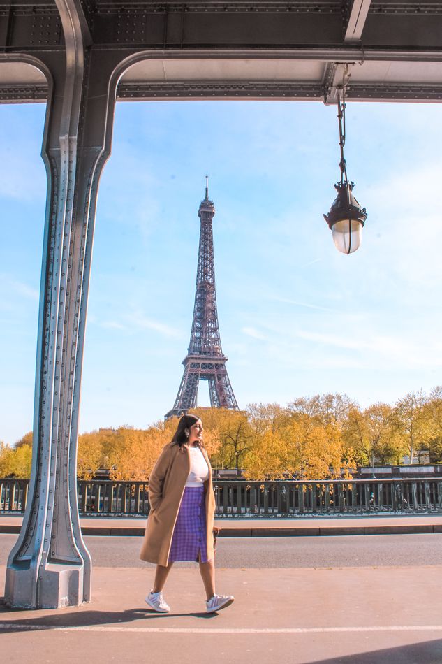 Viewpoint for the Eiffel Tower - Pont de Bir Hakeim