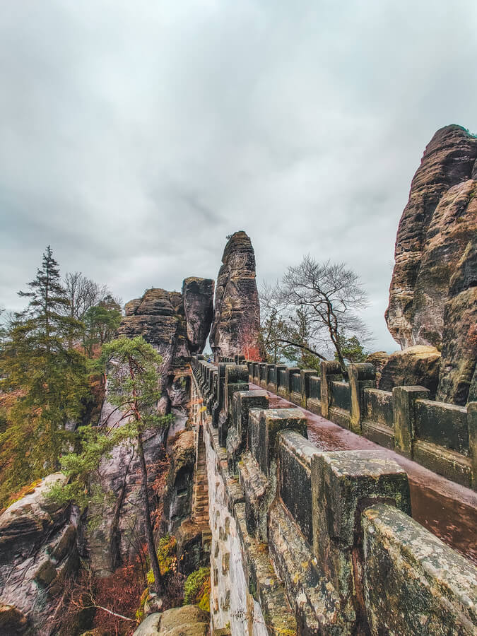 Day trip to Bastei Bridge and view