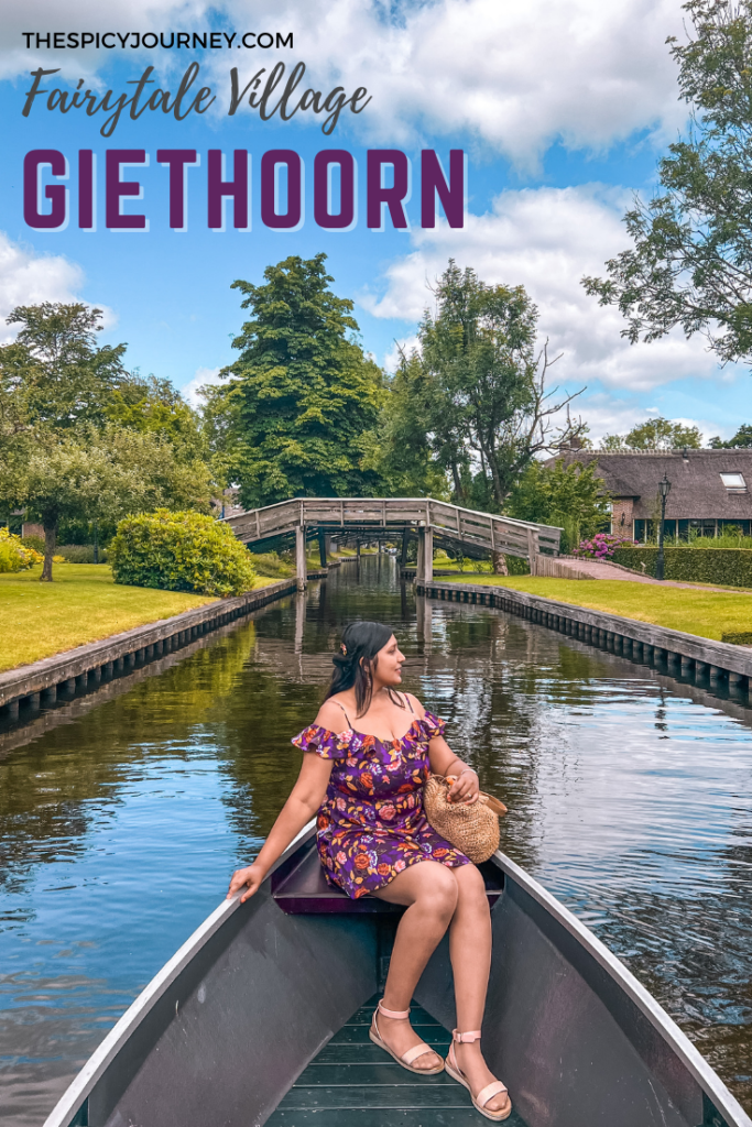 Things to do in Giethoorn Netherlands - Pinterest graphic