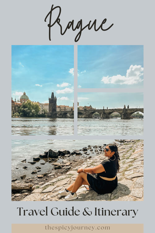 Places to visit in Prague in two days - Travel Guide - Pinterest graphic