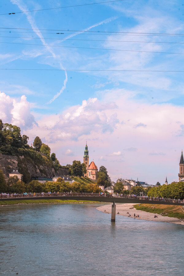 Love lock bridge - Salzburg Austria itinerary 1 day