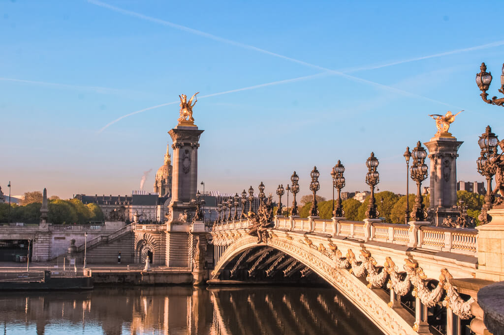 2 days in Paris itinerary - Pont Alexandre III - Places to see in a Weekend in Paris Itinerary