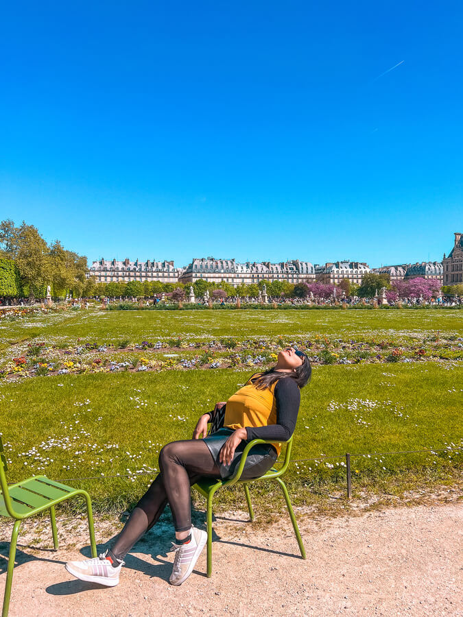 Places to visit in Paris 1 day itinerary - Tuileries garden