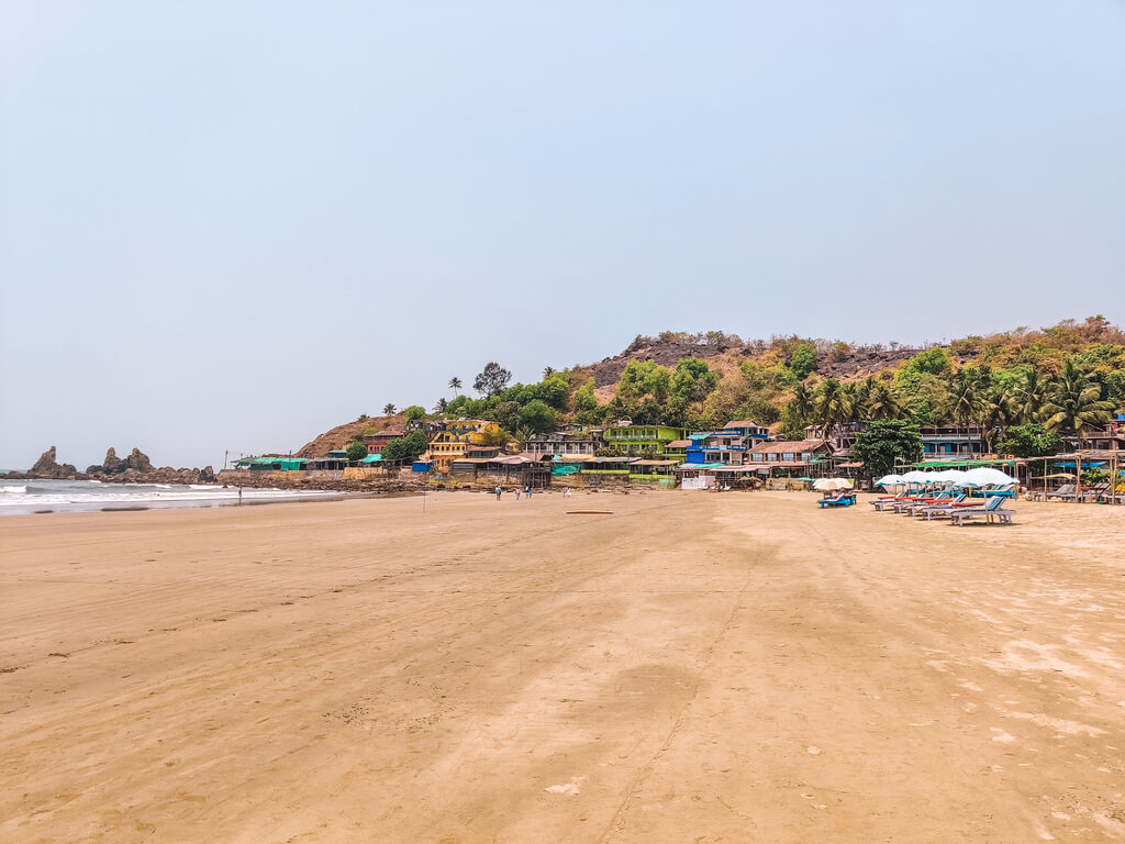 Best North Goa beaches list - Arambol beach - One of the most popular beaches in North Goa