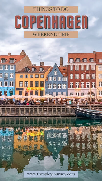 Copenhagen itinerary 2 days - Pinterest graphic