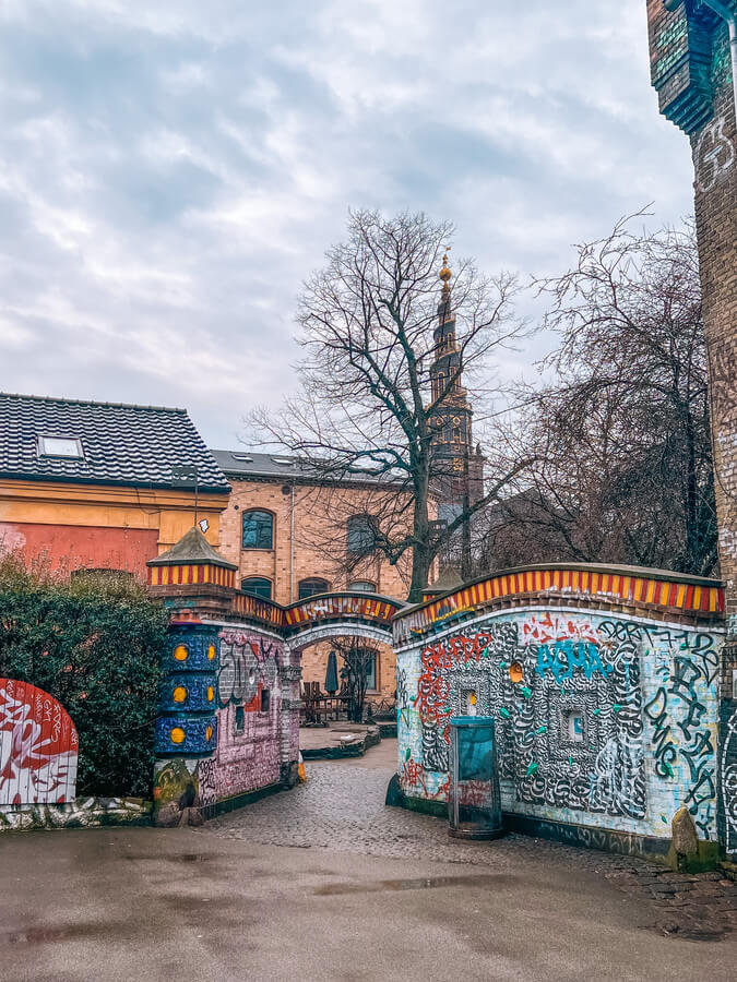 Places to visit during a Copenhagen weekend trip - Freetown Christiania