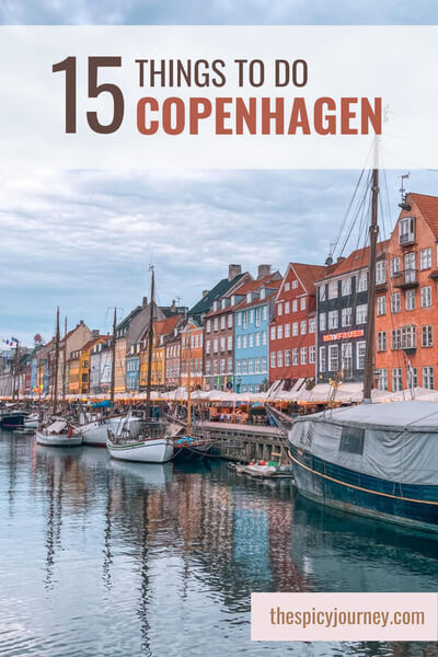 Weekend in Copenhagen itinerary for two days - Pinterest graphic