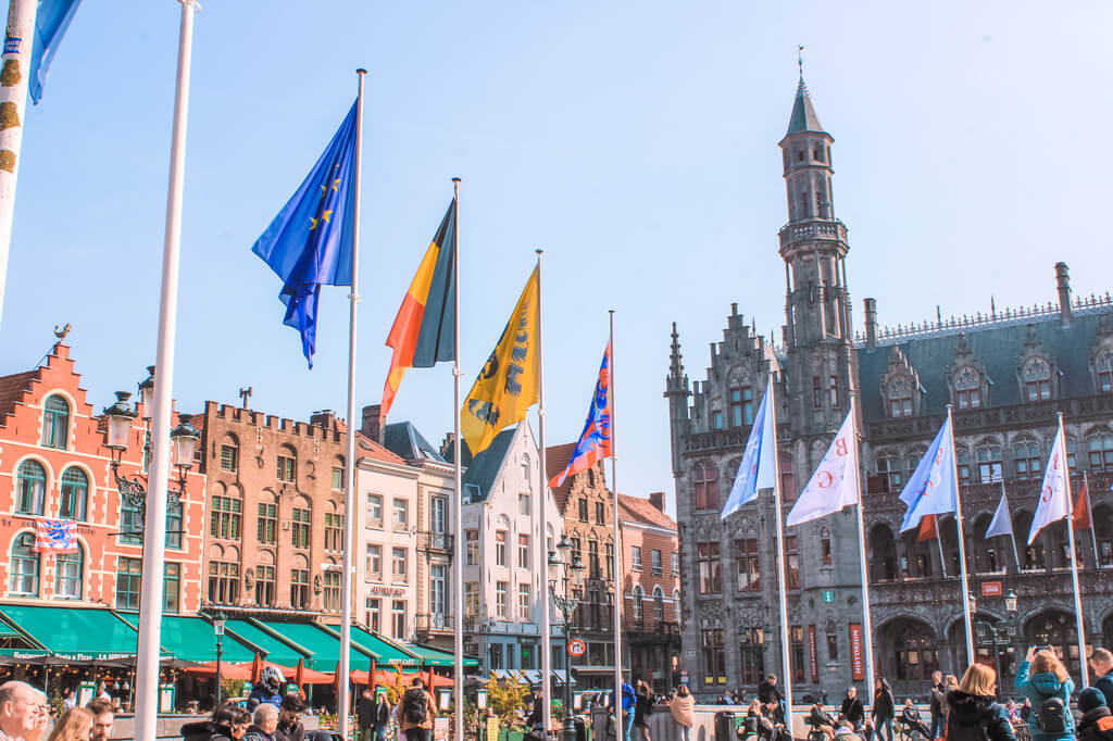 Things to do in Bruges in one day - Grote markt or Town Square of Bruges, Belgium