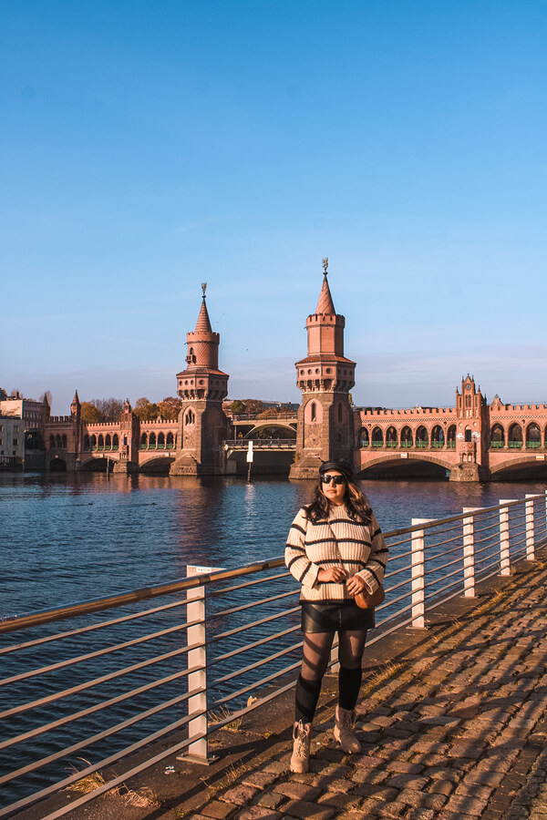 Sunrise spot in Berlin - Oberbaum bridge instagram spot in Berlin, Germany